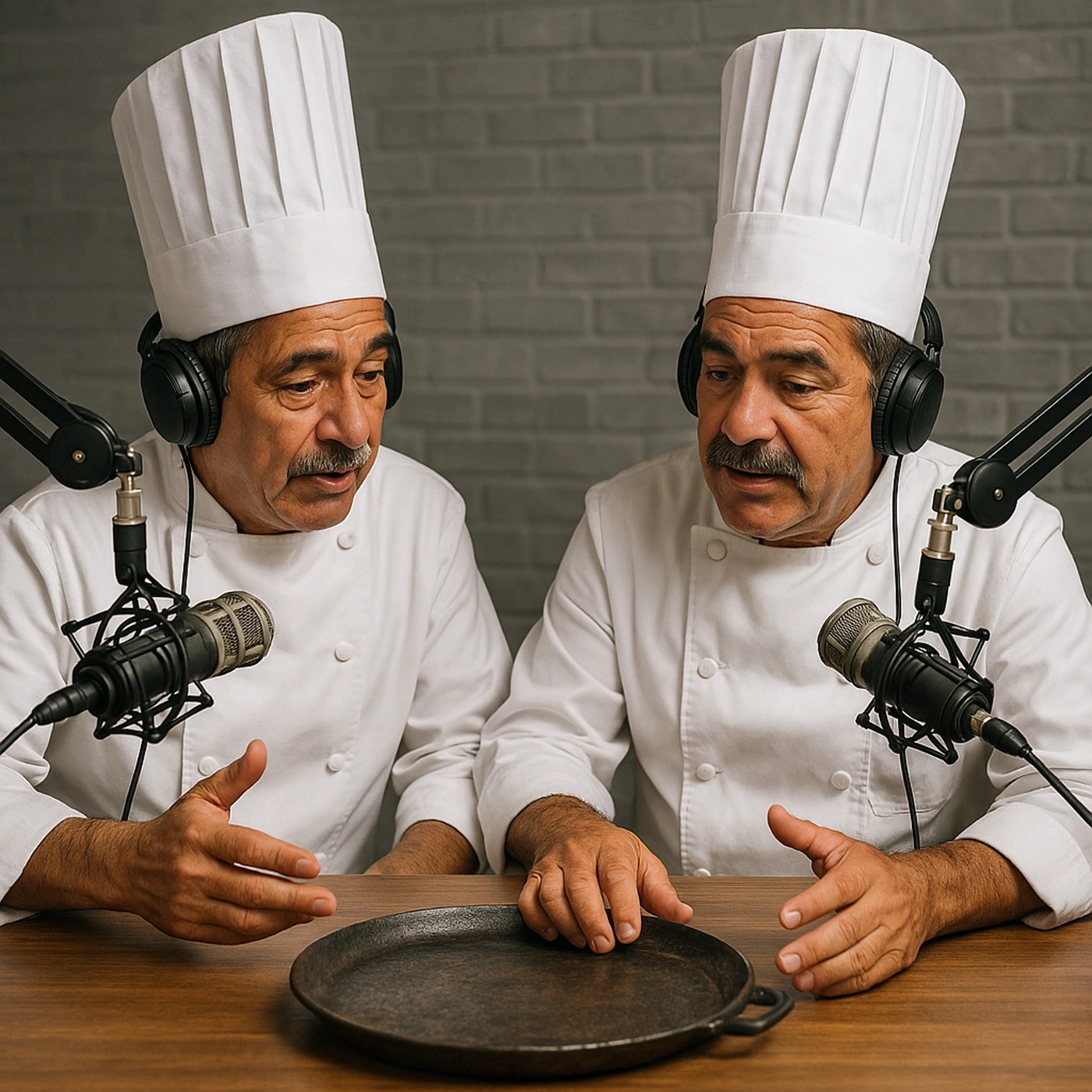 The Comal Chronicles podcast recording session
